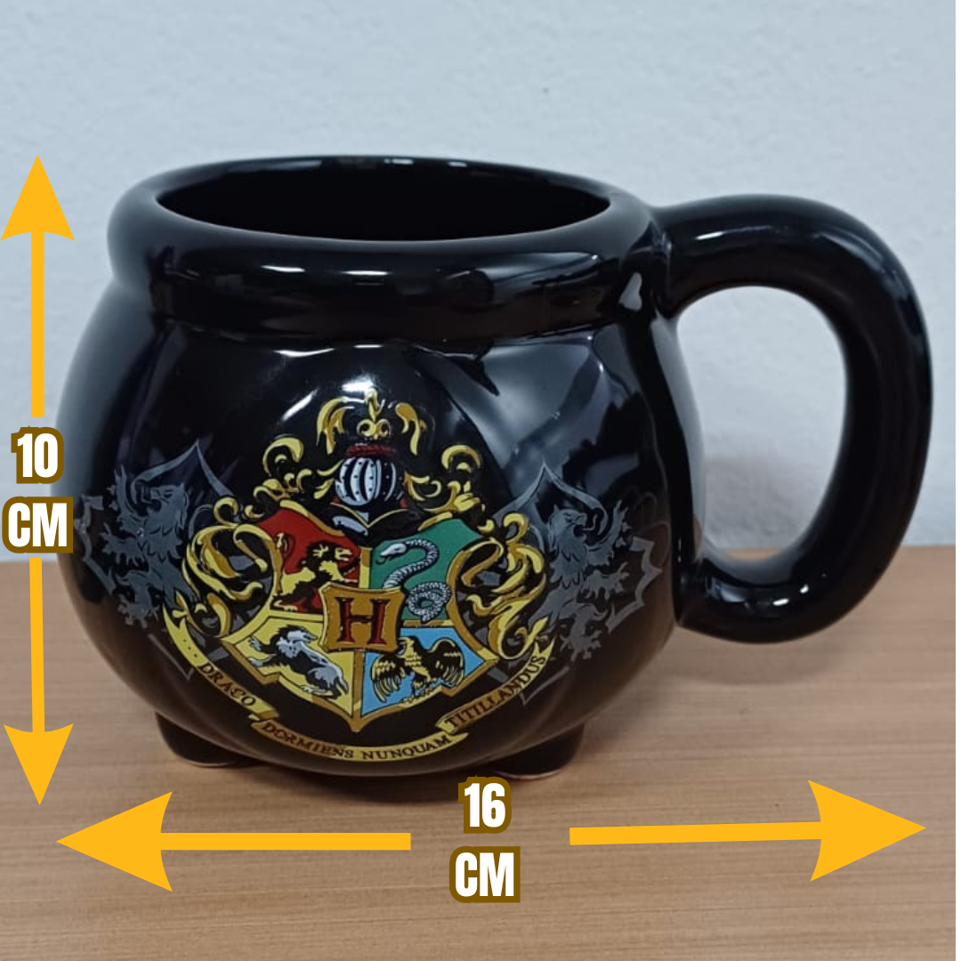 TAZA HARRY POTTER CAULDRON HOGWARTS
