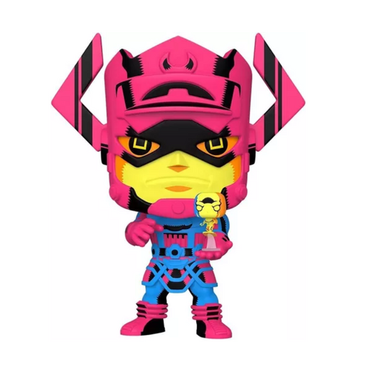 POP 10" JUMBO MARVEL: FANTASTIC FOUR -  GALACTUS WITHSILVER SURFER (BLACK LIGHT VER) SPECIAL EDITION 55165