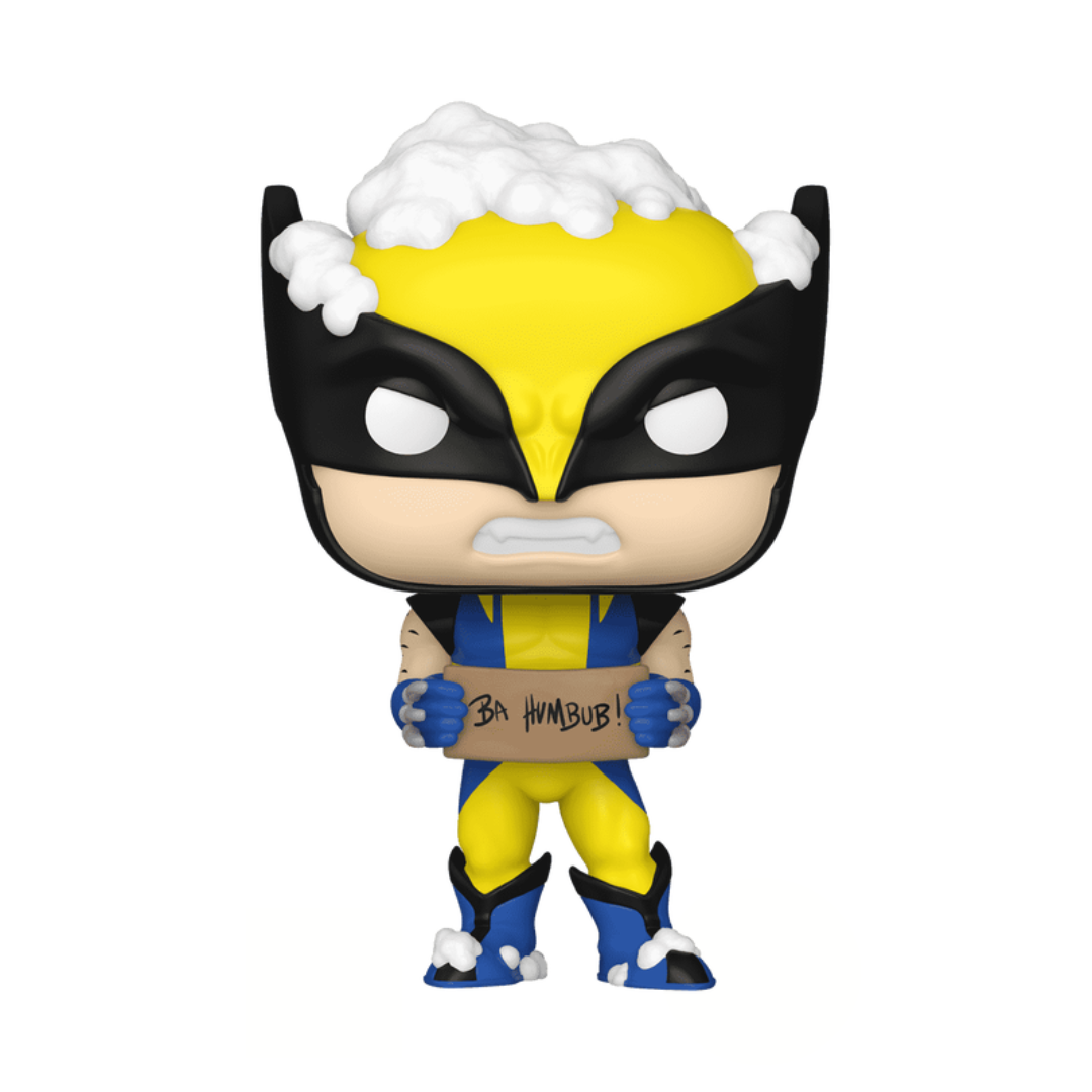 POP MARVEL: HOLIDAY - WOLVERINE WITH SIGN 72191