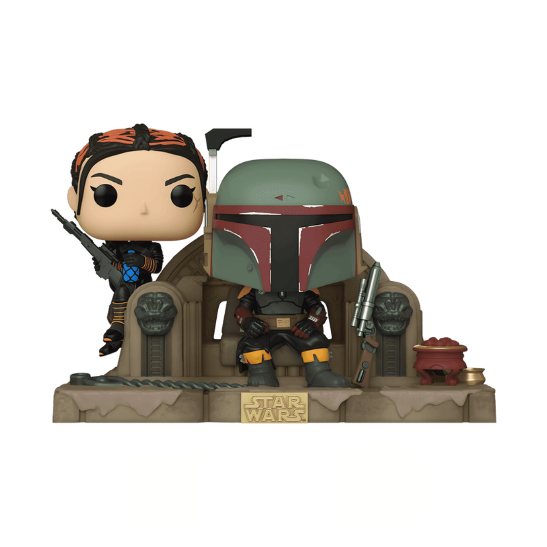 POP MOMENT STAR WARS: MANDALORIAN - BOBA FETT & FENNEC SHAND 58391