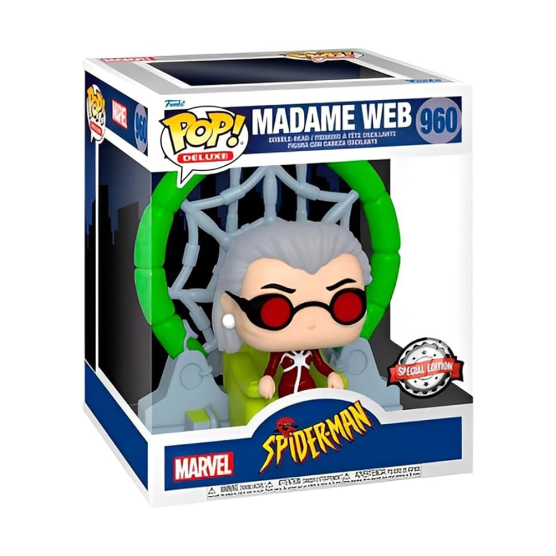 POP DELUXE: ANIMATED SPIDERMAN - MADAME WEB 58869