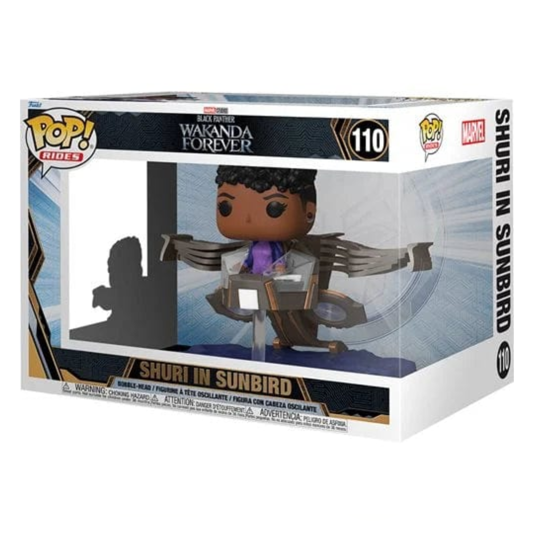 POP RIDE SUPER DELUXE: MARVEL: BLACK PANTHER: WAKANDA FOREVER - SHURI IN SUNBIRD 63947
