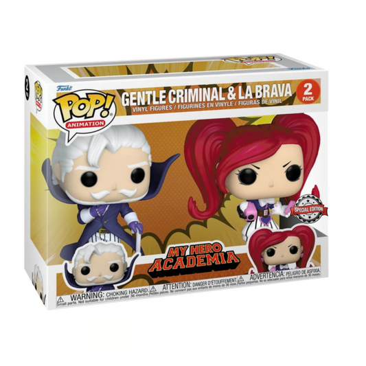 POP ANIMATION: MY HERO ACADEMY 2 PACK G. CRIMINAL & LA BRAVA 60894