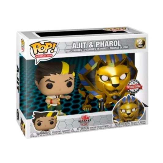 POP 2 PACK ANIMATION: BAKUGAN - AJIT & PHAROL SE 54623