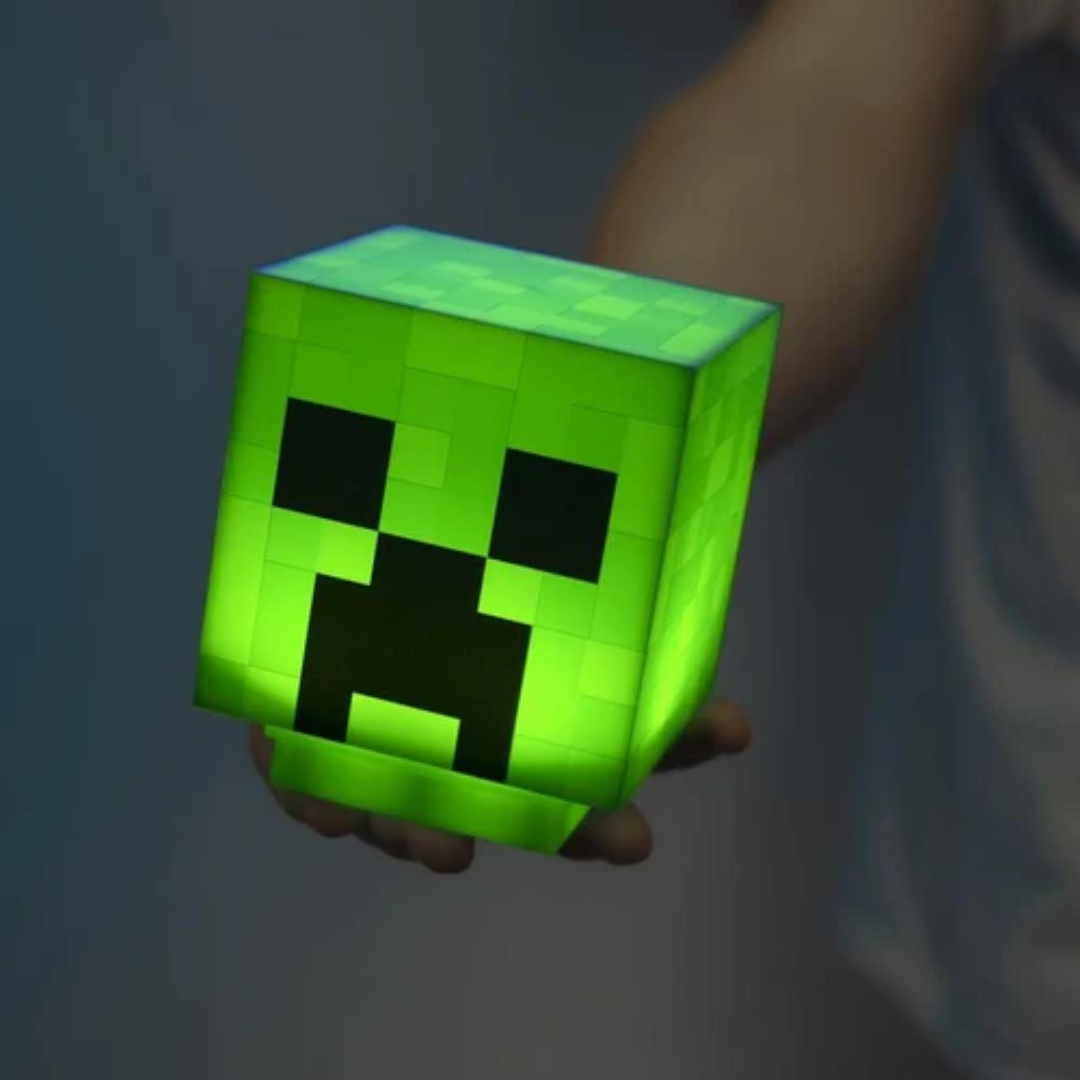 LÁMPARA CREEPER MINECRAFT
