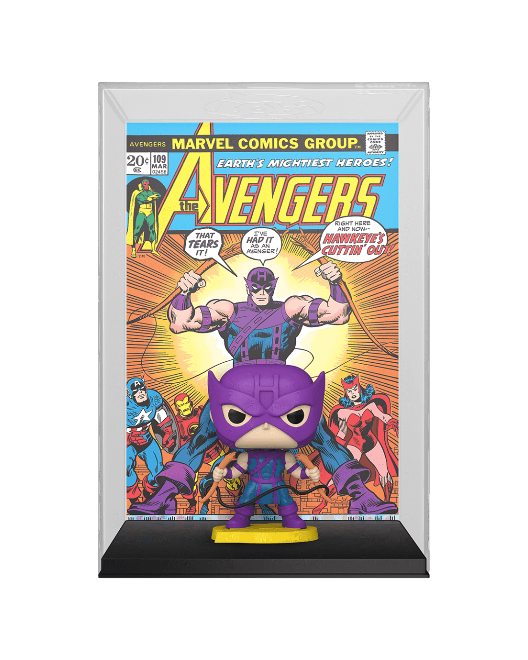 POP COMIC COVER: MARVEL - AVENGERS #109 HAWKEYE 74136