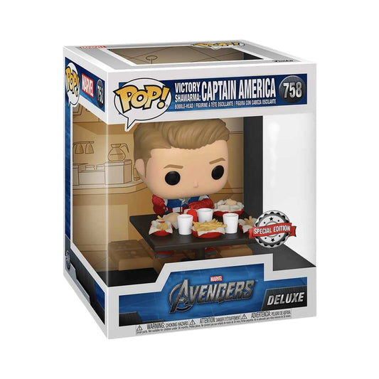 POP DELUXE: MARVEL - VICTORY SHAWARMA CAPTAIN AMERICA SE 54897