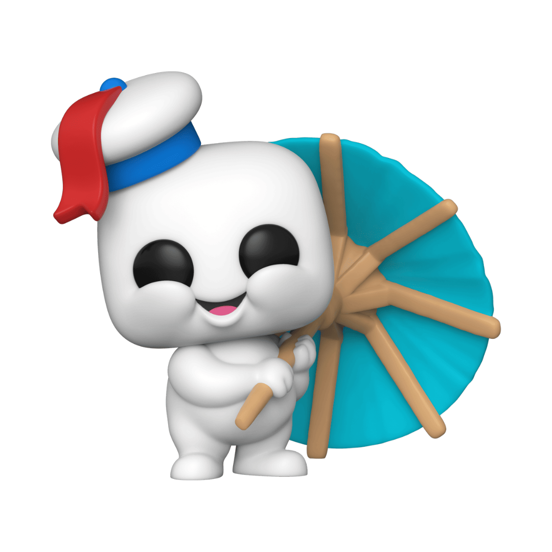 POP MOVIES: GHOSTBUSTERS AFTERLIFE - MINI PUFT WITH COCKTAIL UMBRELLA 48490