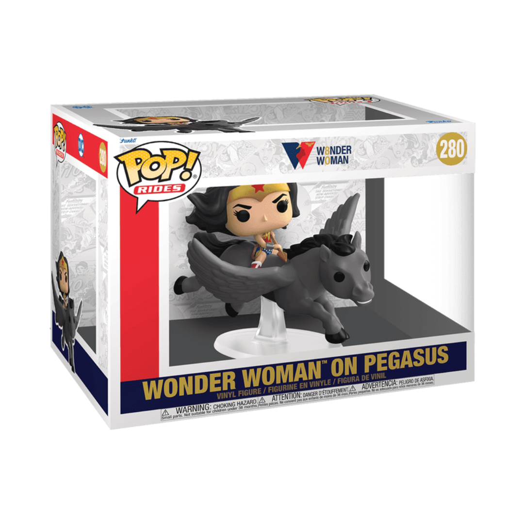 POP RIDE: WONDER WOMAN 80TH - WONDER WOMAN ON PEGASUS 54989