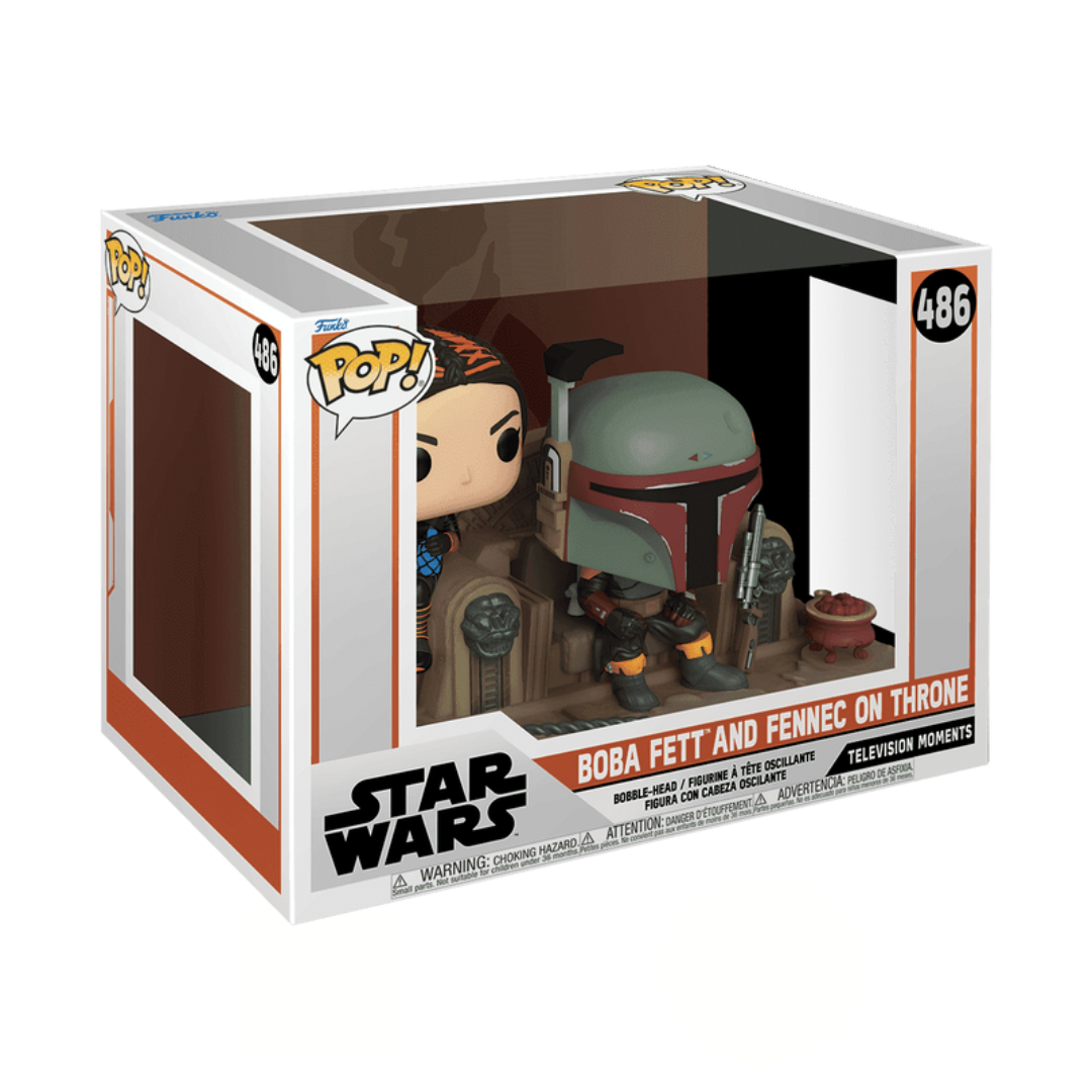 POP MOMENT STAR WARS: MANDALORIAN - BOBA FETT & FENNEC SHAND 58391