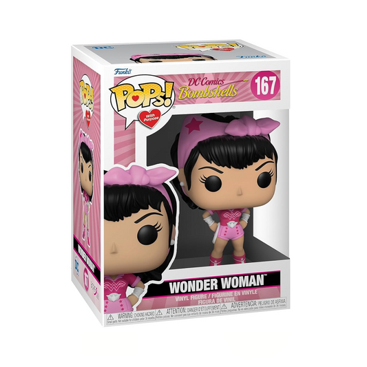POP HEROES: BREAST CANCER AWARENESS - BOMBSHELL WONDER WOMAN 58503