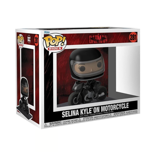 POP RIDE DELUXE: SELINA KYLE & MOTORCYCLE 59287
