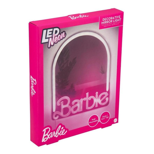 ESPEJO CON LUZ LED BARBIE WALL PALADONE