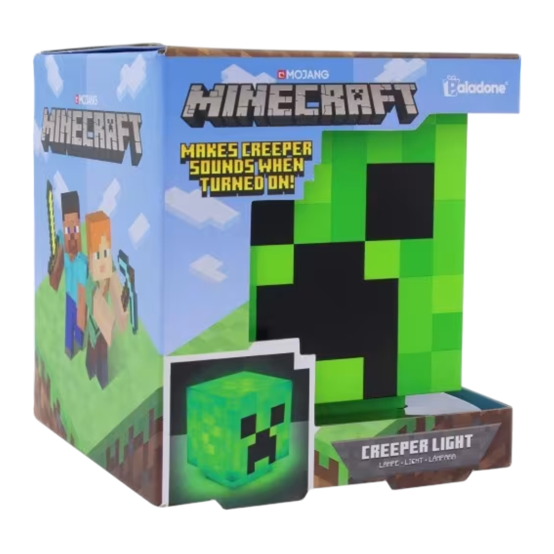 LÁMPARA CREEPER MINECRAFT