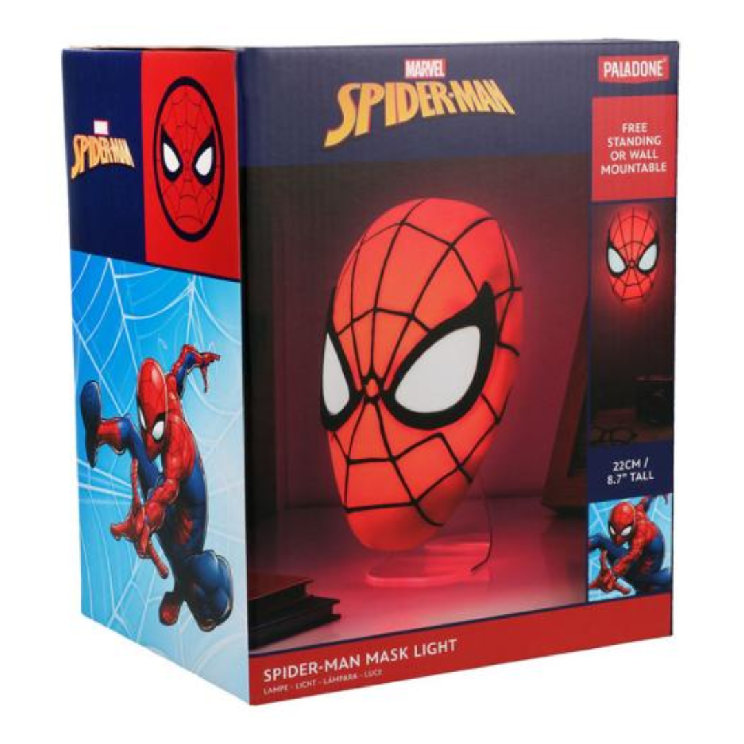 LÁMPARA SPIDERMAN MASK PALADONE